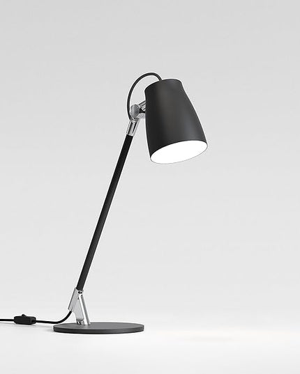 Astro Atelier Desk Indoor Table Lamp (Matt Black) - Dry Rated - E26/Medium Lamp, Designed in Britain - 1224068-3 Years Guarantee - LeafyLoom