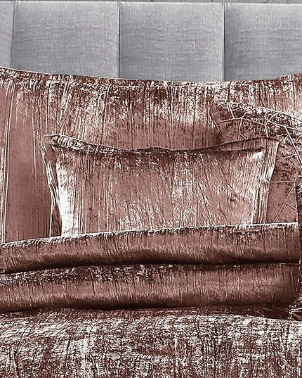 Riverbrook Home Turin Comforter Set, King, Blush, 7 Piece Set - LeafyLoom