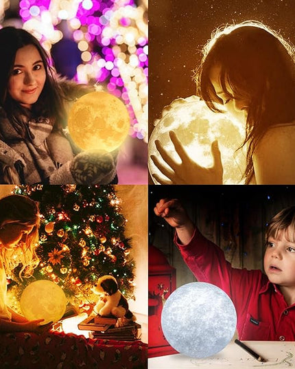 Mother's Day Birthday Gifts for Daughter from Mom, Engraved 3D Night Light with Touch Control Brightness, Christmas Wedding Gift for Daughter - LeafyLoom