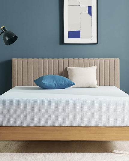 ZINUS 12 Inch Green Tea Cooling Memory Foam Mattress [New Version], King, Fiberglass Free, Medium Firmness, Cooling Gel Foam, Certified Safe Foams & Fabric, Mattress in A Box - LeafyLoom