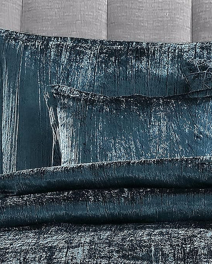 Riverbrook Home Turin Comforter Set, Queen, Blue, 7-Piece Set - LeafyLoom