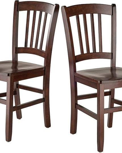 Winsome Madison Seating, Walnut Medium - LeafyLoom