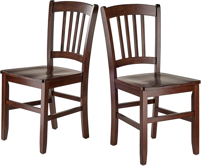 Winsome Madison Seating, Walnut Medium - LeafyLoom