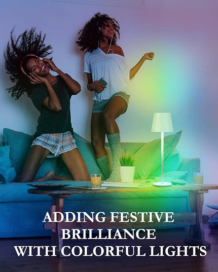 2-Pack RGB Cordless Table Lamp,RGB 8 Modes & Touch Control Rechargeable Battery Desk Lamp, IP54 Waterproof outdoor table lamp for Bedroom/Outdoor/Restaurant/Camping/Bars(White) - LeafyLoom