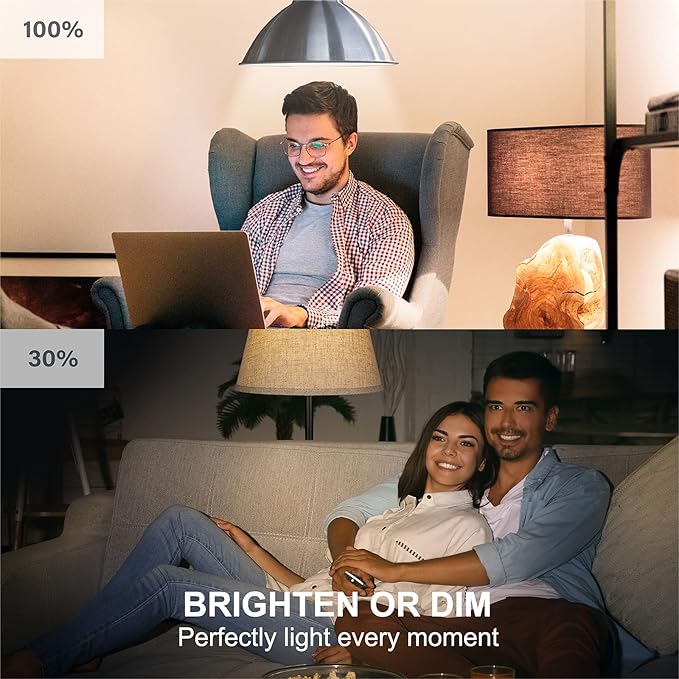 Sengled Alexa Light Bulb, WiFi Light Bulbs No Hub Required, Smart Bulbs that Work with Alexa, Google Home, Dimmable Smart LED Bulb, A19 Soft White (2700K), 800LM 60W Equivalent, 1 Pack Sengled