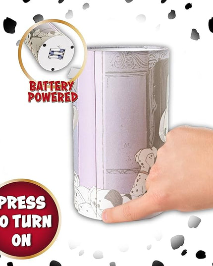 Paladone 101 Dalmatians Die Cut Desk Lamp - Battery Operated - LeafyLoom