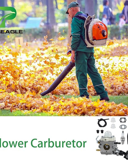 BG86 Carburetor for Stihl SH56 SH56C SH86 SH86C BG86 Blowers Compatible with Stihl BG86 Carburetor, Stihl BG86 Blower Carburetor, Stihl BG86 carb, BG86 Blower Zama s261b C1M-S261B - LeafyLoom