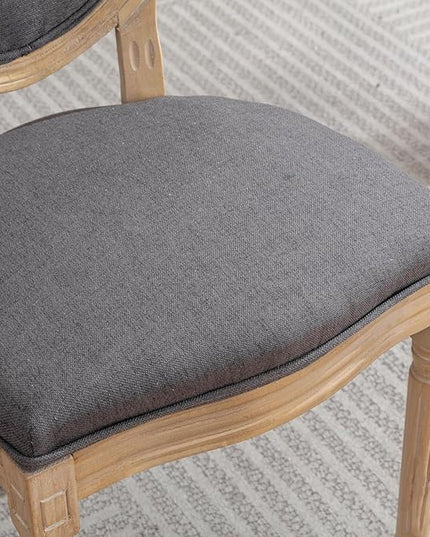 NicBex Haerin-SD-00127-LWJ Dining Chairs, 22.8"x19.3"x37.4", Dark Gray - LeafyLoom