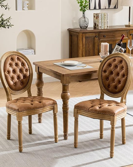 NicBex Haerin-SD-00122-LWJ Dining Chairs, 23"x19.1"x37.2", Orange - LeafyLoom