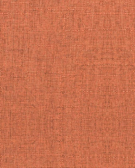 Armen Living Phoebe Mid-Century Modern Fabric Upholstered Dining Chair for Kitchen Table Office Desk Vanity, 24D x 25W x 33H Inch, Orange - LeafyLoom