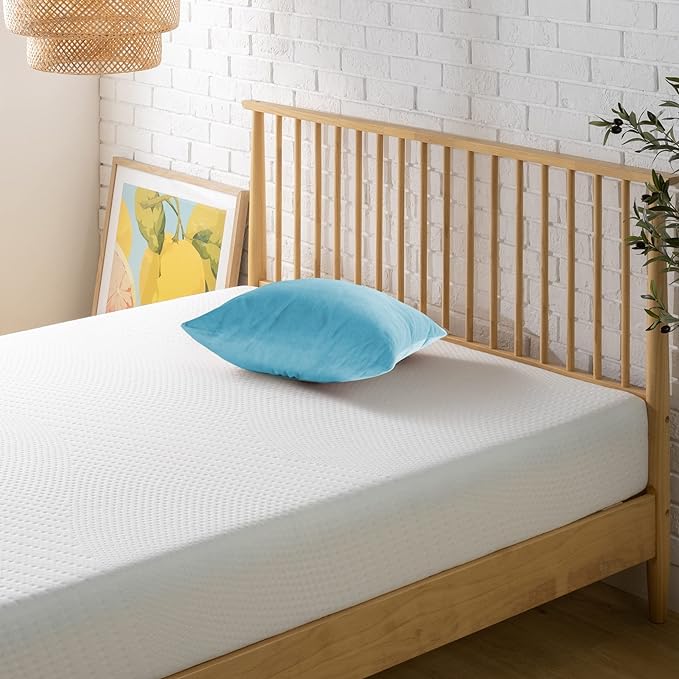 ZINUS 8 Inch Green Tea Essential Memory Foam Mattress, Twin, Mattress in A Box, Affordable Mattress, CertiPUR-US Certified - LeafyLoom
