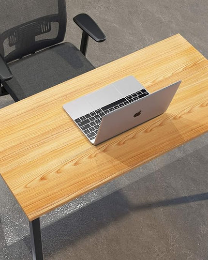 SDHYL 47 inches Contemporary Computer Desk Spacious Workstation Sturdy Writing Desk Meeting Desk, S7-GCP2AC3-120TB - LeafyLoom