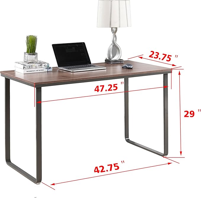Kings Brand Furniture Modern Home Office Computer Desk Workstation - LeafyLoom