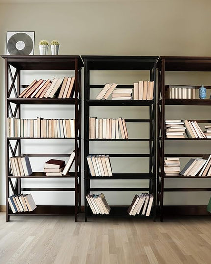 Casual Home Shelf Bookcase - LeafyLoom