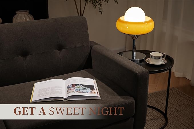 65" Loveseat Sofa, Mid Century Modern Love Seat Couches for Living Room, Comfy Upholstered Sofa Couch for Bedroom(Linen-Dark Grey) - LeafyLoom