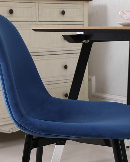 NicBex Haerin-SD-00349-LWJ Dining Chairs, 22.3"x17.3"x33.3", Blue - LeafyLoom