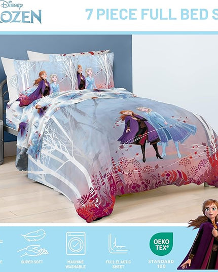 Jay Franco Frozen 2 Forest Spirit Bed Set, Full - LeafyLoom