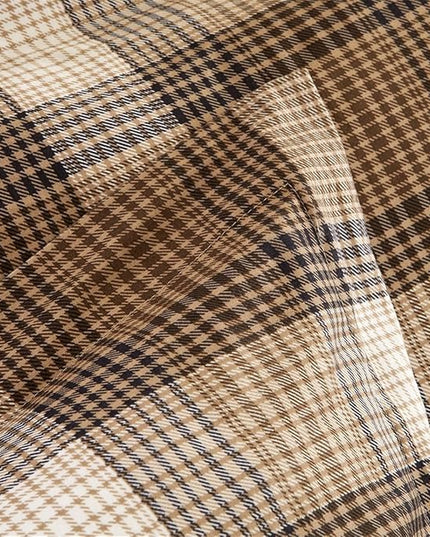Woolrich Comforter Set, Cabin Lodge, Warm Cover for Colder Season, Modern Cottage-Inspired Down Alternative Ultra Soft Microfiber Bedding, Matching Sham, Plaid Brown Twin 2 Piece - LeafyLoom