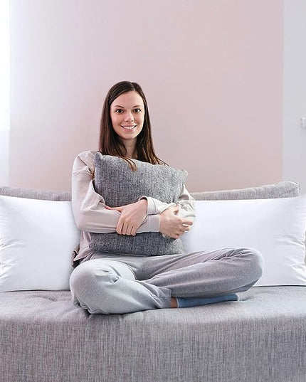 Utopia Bedding Full Body Pillow for Adults (White, 20 x 54 Inch), Long Pillow for Sleeping, Large Pillow Insert for Side Sleepers - LeafyLoom