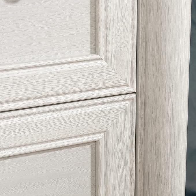 Sauder Palladia Lateral File, L: 36.81" x W: 22.01" x H: 29.61", Glacier Oak - LeafyLoom