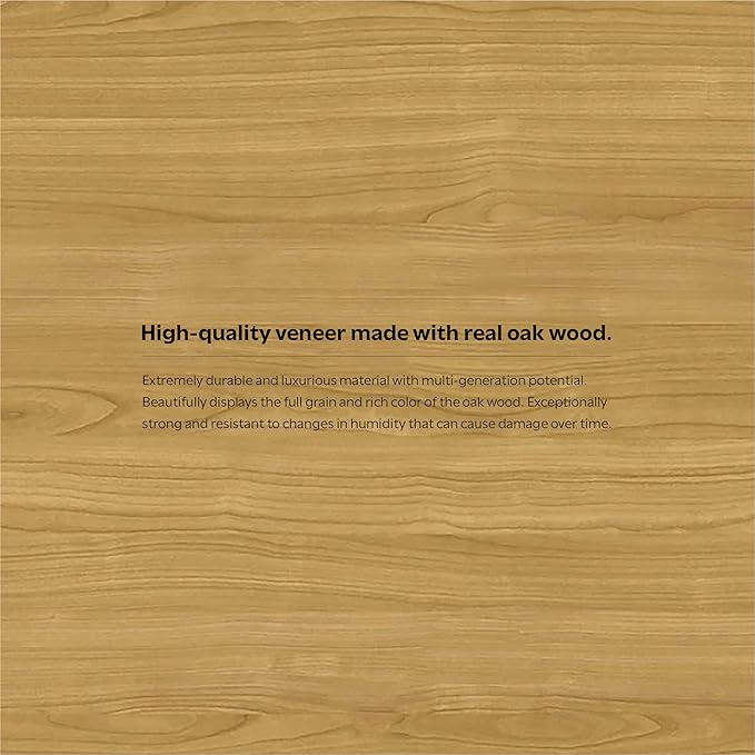 SIMPLIHOME Hunter End Table, 22 inch, Oak Veneer - LeafyLoom