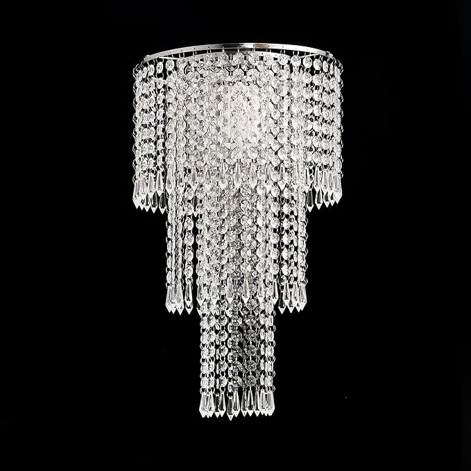 Arc Floor Lamp with Table Shelves Elegant Modern Crystal Floor Standing Lamps with Remote Control Dimmable LED Floor Lamp Crystal Shade with 10 Color Black Adjustable Tall Lamp For Living Room Bedroom - LeafyLoom