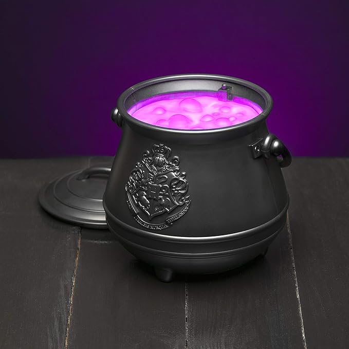 Paladone Harry Potter Cauldron Light with Color Changing Bubbling Effect Harry Potter Bedroom Decor - LeafyLoom