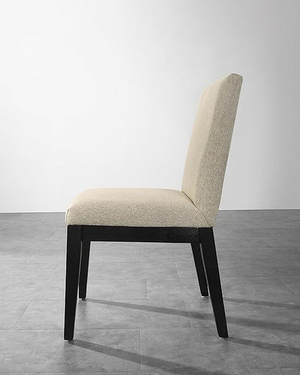 NicBex Haerin-SD-00169-LWJ Dining Chairs, 19"x22"x34", Beige - LeafyLoom