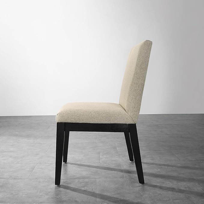 NicBex Haerin-SD-00169-LWJ Dining Chairs, 19"x22"x34", Beige - LeafyLoom