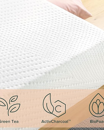ZINUS 10 Inch Green Tea Essential Memory FoamMattress / Bed-in-a-Box / AffordableMattress / CertiPUR-US Certified, Twin - LeafyLoom