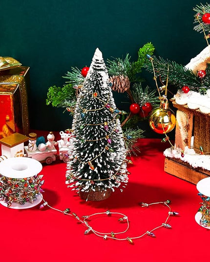 Tuanse 590 Inch Christmas Lights Miniature String Light Accessories Fake Light String Fairy Lights 3 Pieces Christmas Decoration for Xmas Furniture Accessories Tuanse