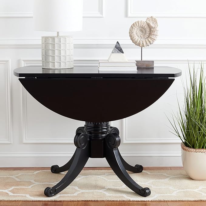 Safavieh Home Collection DTB1000 Table, Black - LeafyLoom