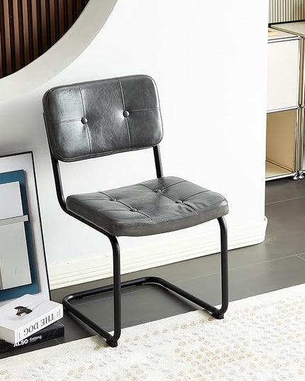 NicBex Haerin-SD-00366-LWJ Dining Chairs, 18.7"x22.2"x32.9", Light Gray - LeafyLoom