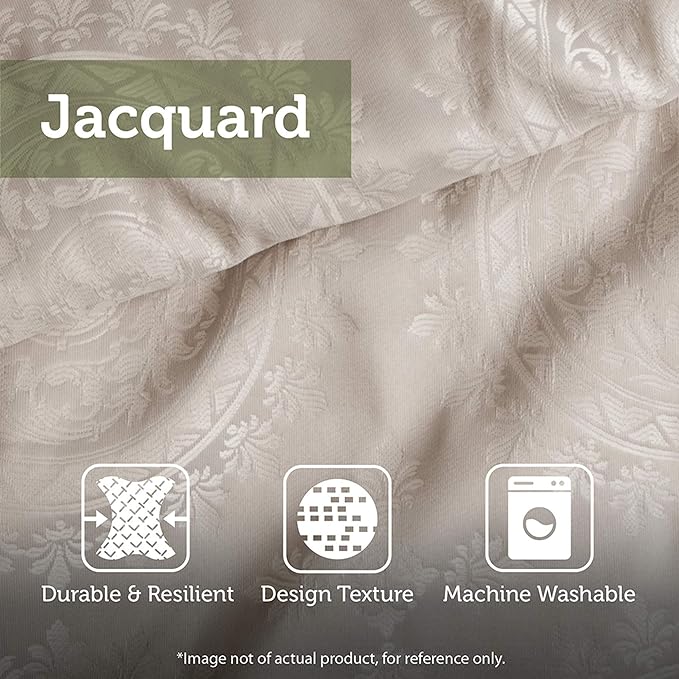 Madison Park Odette Cozy Comforter Set Jacquard Damask Medallion Design - Modern All Season, Down Alternative Bedding, Shams, Decorative Pillows, Cal King(104 in x 92 in), Silver 8 Piece - LeafyLoom