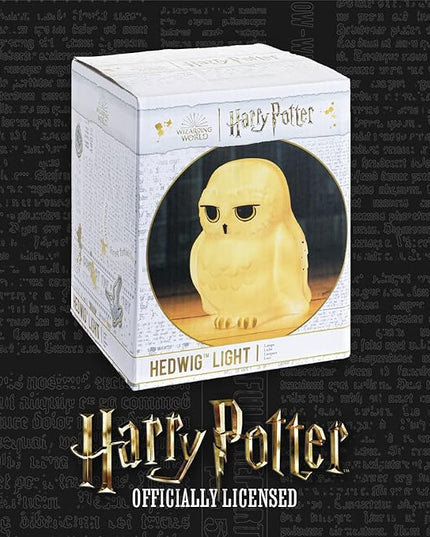 Paladone Harry Potter Hedwig Owl Night Light - Harry Potter Decor - Bedroom Night Light for Kids - LeafyLoom