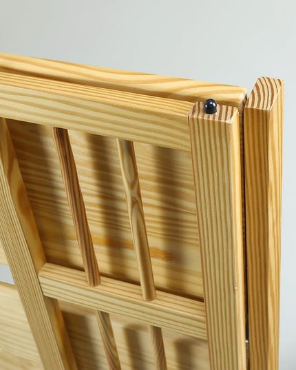 Casual Home 3-Shelf Folding Stackable Bookcase (27.5" Wide)-Natural - LeafyLoom