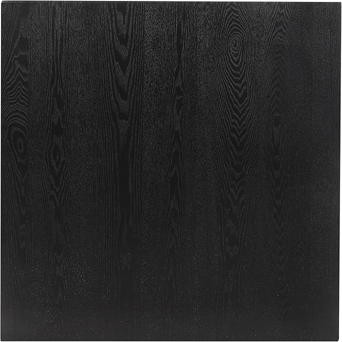 NicBex Dining Table for 4 Kitchen & Dining Room Tables Counter Height 5Pc Dining Set Table and Chairs Wooden Furniture Breakfast Kitchen Set, Space-Saving, Black - LeafyLoom
