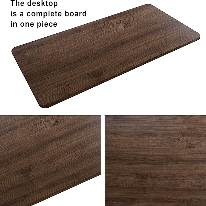 Fromann 55 x 27 inch Table Top for Electric Adjustable Standing Desk and Office Desk Frames - LeafyLoom