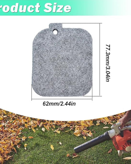 Adefol 5Pcs Air Filter for Stihl BG55 BG45 BG46 BG65 BG85 SH85 SH55 BR45 BR45C Backback Leaf Blower Replace 42291201800 - LeafyLoom