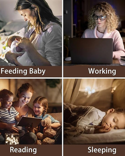 Floor Lamps for Living Room Modern Tall Lamp for Bedroom Office Corner (Black, 65'') - LeafyLoom