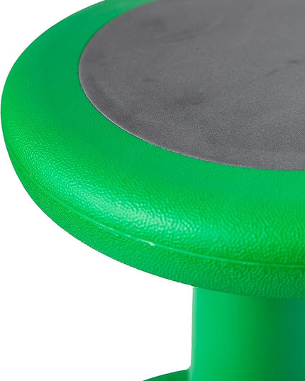 Studico ActiveChairs Adjustable Wobble Stool, Flexible Classroom Seating, Improves Focus, Posture and Helps ADHD/ADD, Sensory Chair, Active Fidget Chairs Adjusts from 16.65" to 23.75" Ages 13-18 Green - LeafyLoom