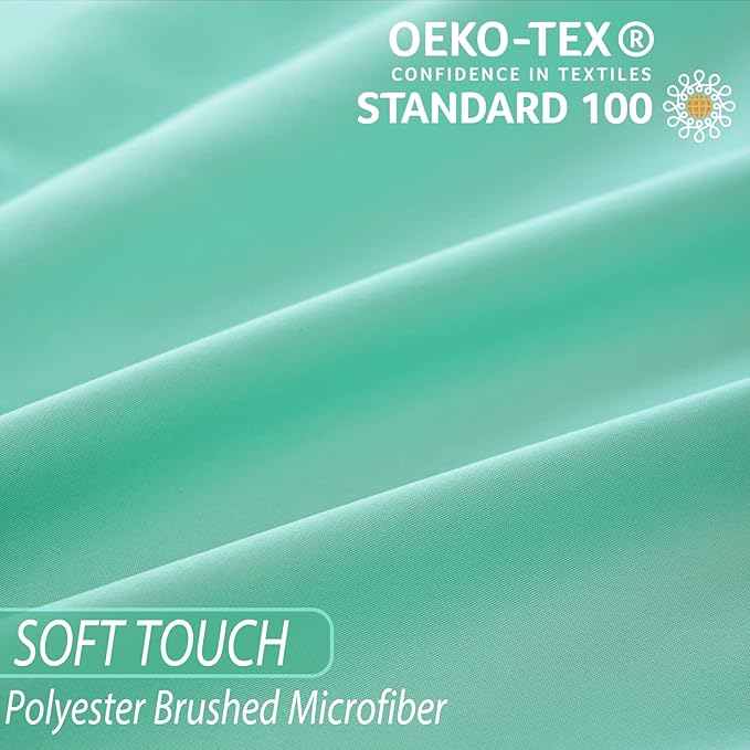 Twin Sheet Set - 3 Piece Soft Breathable Bed Sheets for Twin Size Bed, Extra Deep Pocket Lxuury Brushed Sheets, Cooling Hotel Bedding Sheets and Pillowcases, Wrinkle Free Oeko-Tex Sheets - LeafyLoom