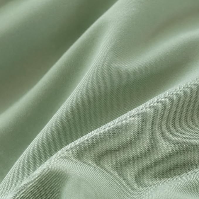 ROSGONIA Full Size Comforter Sets for Girls Boys Teens Sage Green, 3pcs(1 Comforter & 2 Pillowcases), Soft Kids Comforter Sets All Season Dorm Bedding - LeafyLoom
