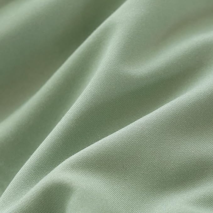 ROSGONIA King Size Sage Green Comforter Set - 3 Piece Bedding Set with Boho Style, Lightweight Down Alternative Comforter, Cozy Blanket Bedspreads Quilt for All Seasons - LeafyLoom