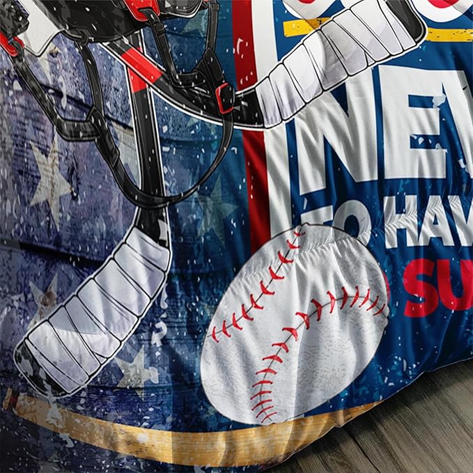 Axolotl Sports Comforter Set Twin Size,Sports Theme Comforter Set Baseball Football Bedding Set,Sports Bedding Set 3D Soccer Comforter Set Basketball Bedding for Boys Teens Men,1 Quilt 2 Pillowcases - LeafyLoom