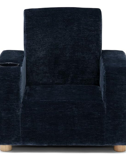 GAP GapKids Upholstered Chair, Navy - LeafyLoom