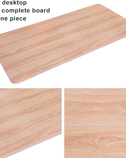 Fromann 55 x 27 inch Table Top for Adjustable Home Office Standing Desk Frames (Light Wood) - LeafyLoom