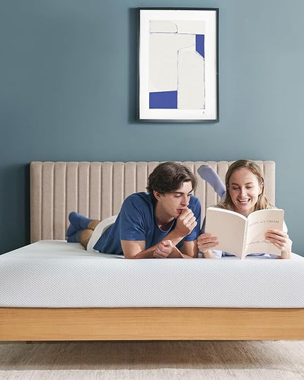 ZINUS 6 Inch Green Tea Cooling Memory Foam Mattress [New Version], Full, Fiberglass free, Medium Firmness, Cooling Gel Foam, Certified Safe Foams & Fabric, Mattress in A Box - LeafyLoom