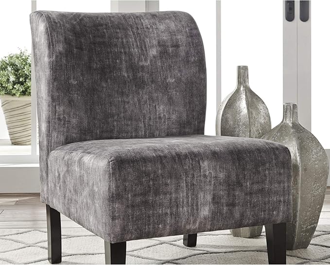 Signature Design by Ashley Triptis Accent Chair, Gray Washed - LeafyLoom