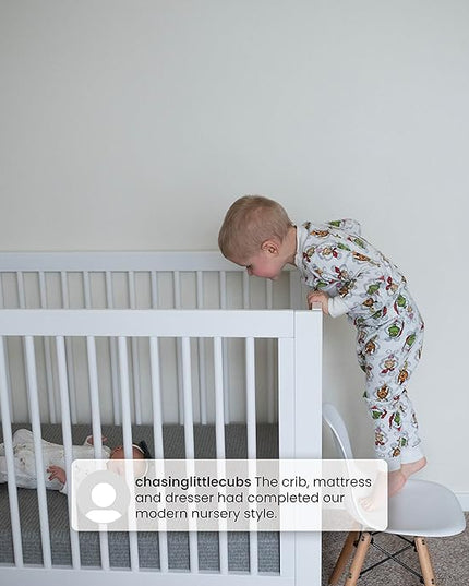 GAP babyGap Charlie 6-in-1 Convertible Crib - Greenguard Gold Certified, Navy - LeafyLoom